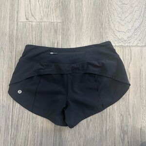 Black lululemon shorts